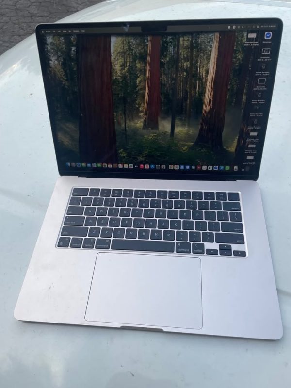 Apple MacBook Air 13.3 inch Laptop - Gold, M1 Chip, Built for Apple Intelligence, 8GB RAM, 256GB sto
