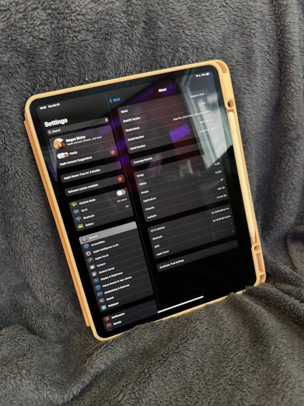 iPad Pro 12.9 (6th generation) & Apple Pencil