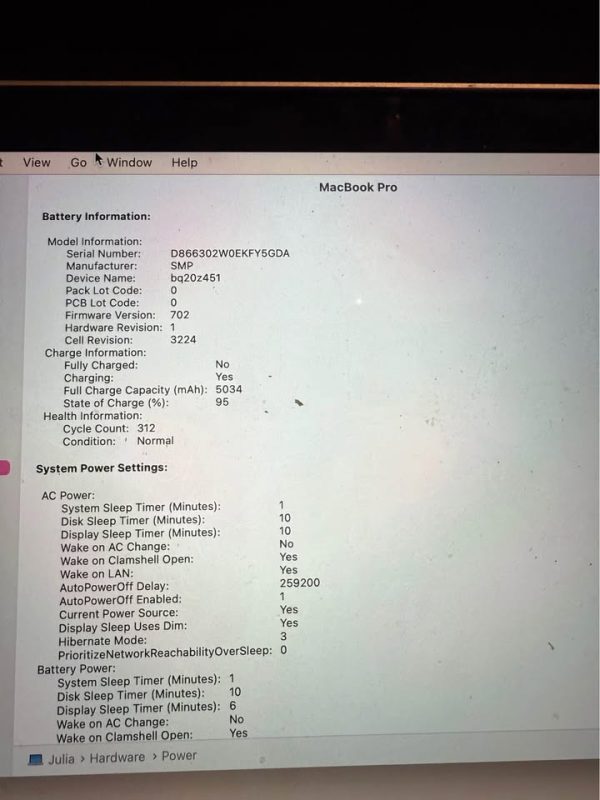 Macbook Pro 13 inch 2015