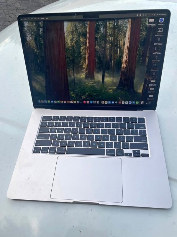 Apple MacBook Air 13.3 inch Laptop - Gold, M1 Chip, Built for Apple Intelligence, 8GB RAM, 256GB sto