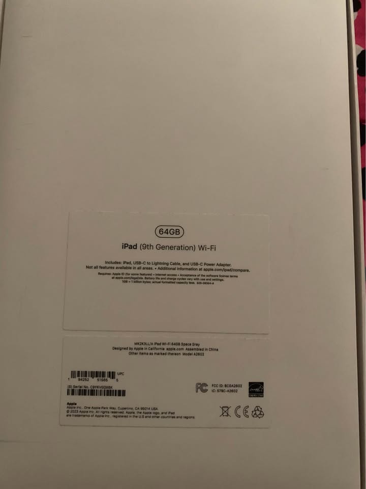 iPad 9 generation 64gb no trades cash only firm price 5 iPad 9 generation 64gb no trades cash only firm price