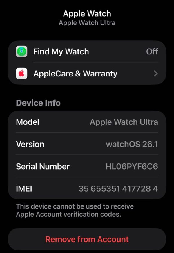 Apple Watch Ultra 1st Gen