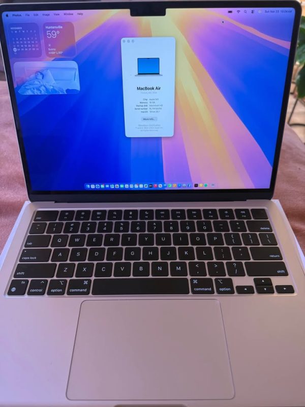 Apple - MacBook Air 13-inch Laptop - Apple M3 chip (2024)