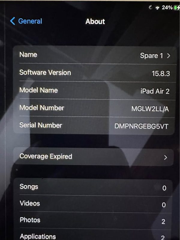 Apple iPad Air 2 16GB