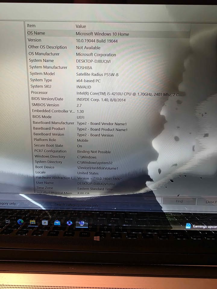 Toshiba Laptop 2 Toshiba Laptop