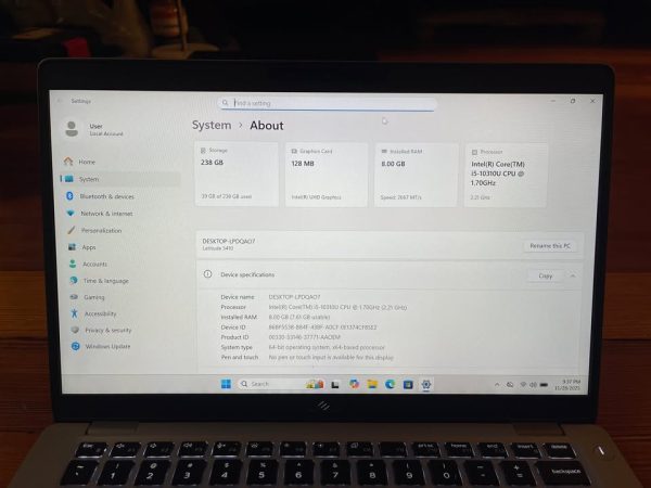 Dell Latitude 5410 14 inch laptop