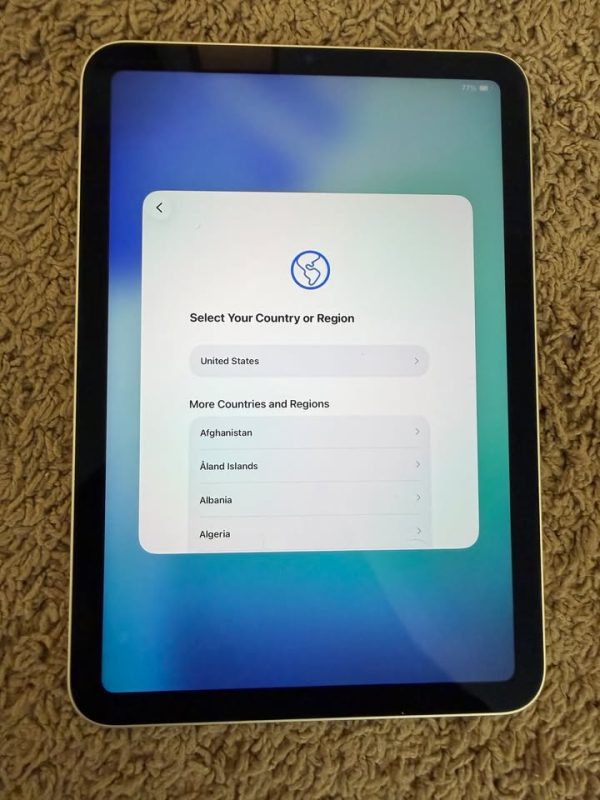 iPad Mini 6 Starlight