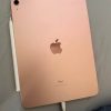 iPad Air 64GB Rose Gold and Apple Pencil 2nd generation