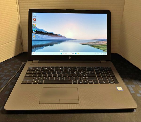 HP 250 G6 Laptop 15.6 inch with Intel i3 6006U, 240GB SSD, 8GB RAM, Windows 11 Pro