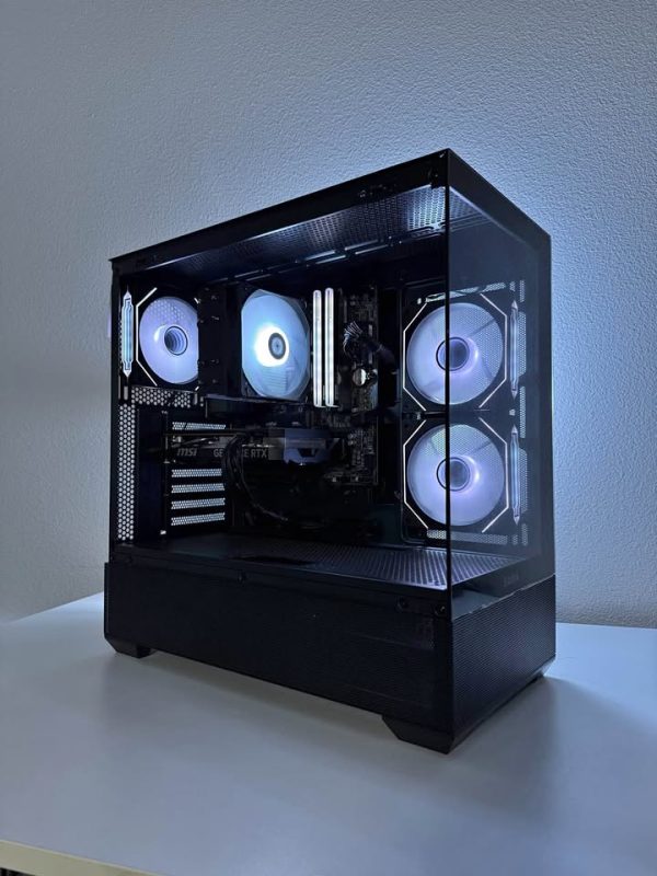 Black Gaming PC | Ryzen 5500 | RTX 4060 | 16GB DDR4 | 1TB SSD
