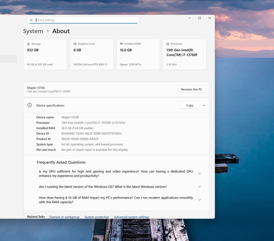 Gaming PC🚨Intel Core i7 13700F🚨RTX 4060Ti🚨DDR5 & SSD 1 Gaming PC🚨Intel Core i7 13700F🚨RTX 4060Ti🚨DDR5 & SSD