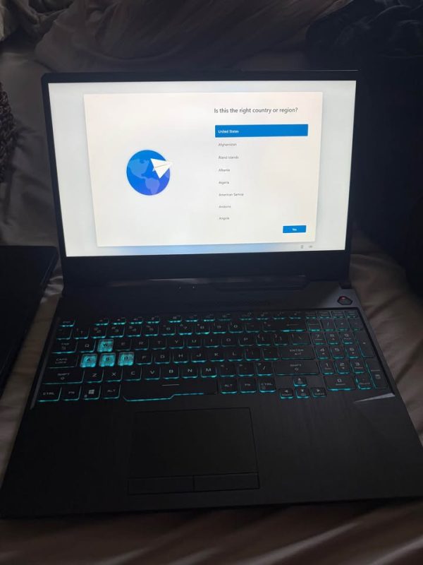 Asus Tuf gaming laptop