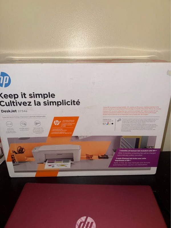 Hp laptop and printer (new in box)