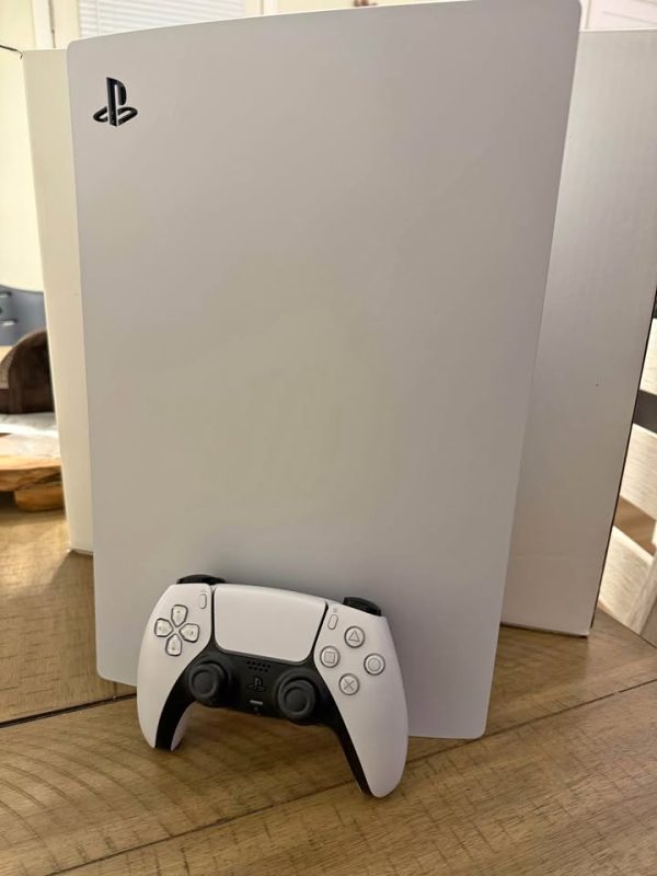 PS5 Digital Console and Controller