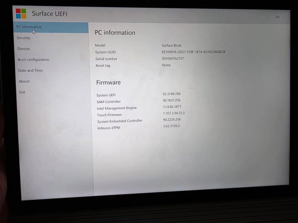 Microsoft surface book