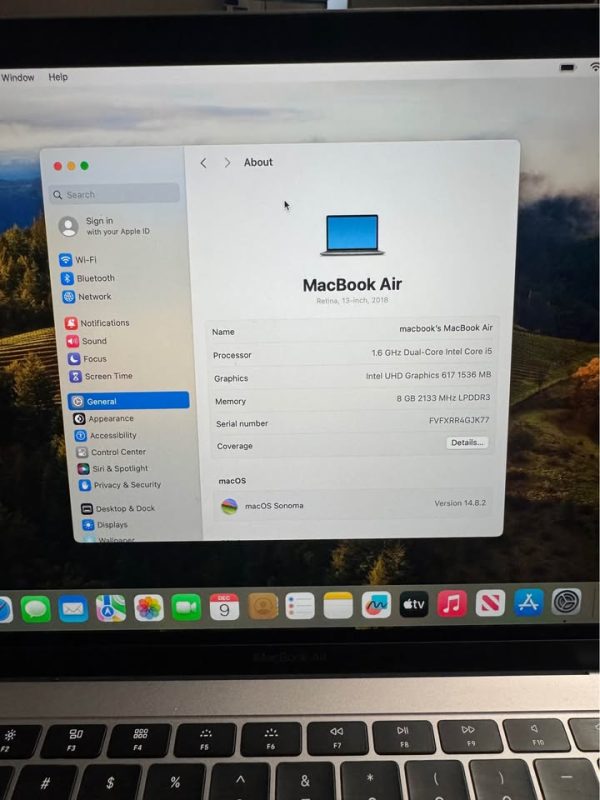 APPLE MACBOOK AIR THUNDERBOLT WITH CHARGER AND EXTRA SOLD AT LOCAL PC STORE