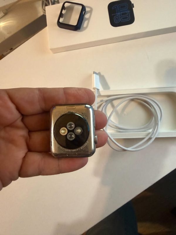 Apple Watch, new band, case cover, charger, in thenboxes