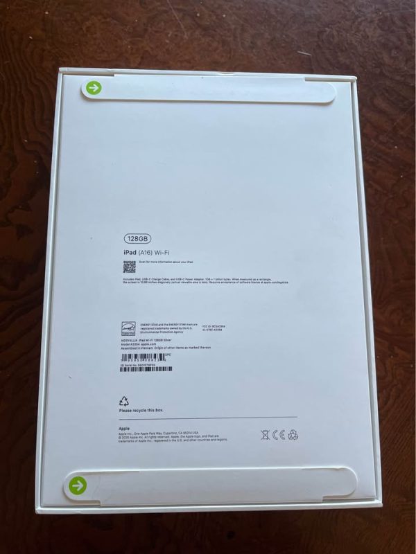 Apple - 11-inch iPad A16 chip with Wi-Fi - 128GB - Silver