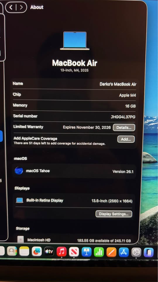 2025 Apple MacBook Air