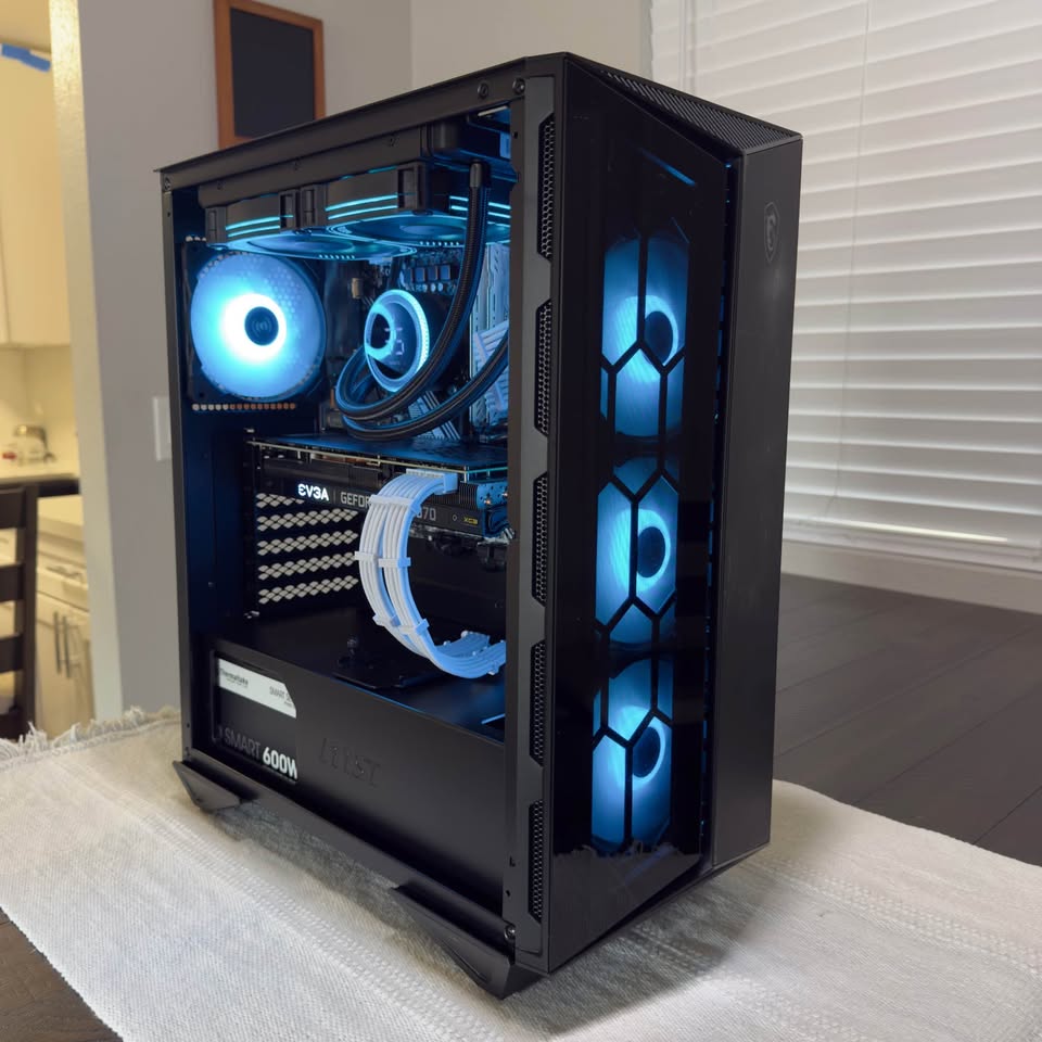Gaming PC / Intel i7 4.70GHz Turbo / NVIDIA RTX 3070 / 32 GB Ram / SSD - HDD / AIO RGB / MSI 5 Gaming PC / Intel i7 4.70GHz Turbo / NVIDIA RTX 3070 / 32 GB Ram / SSD - HDD / AIO RGB / MSI