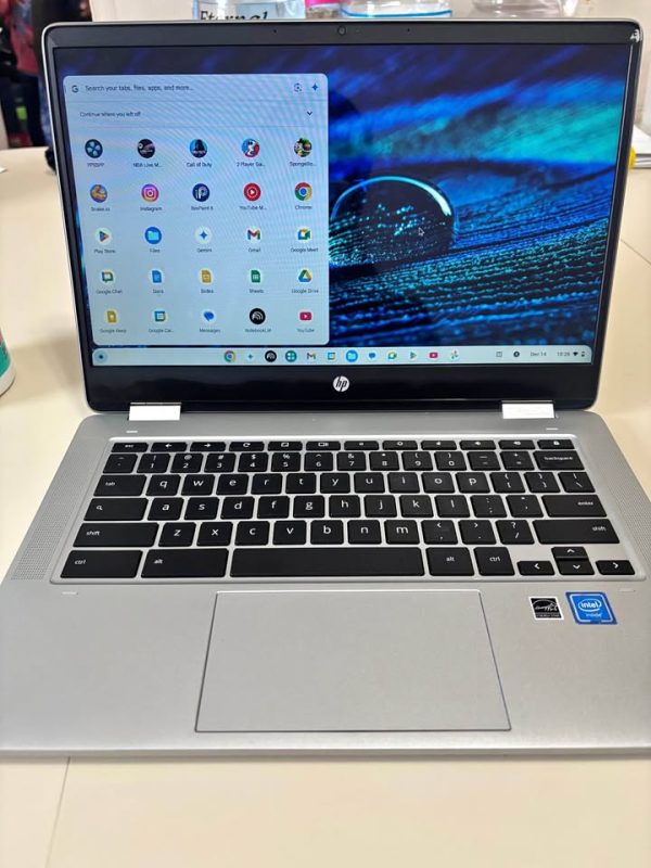 Hp Chromebook x360 touchscreen laptop
