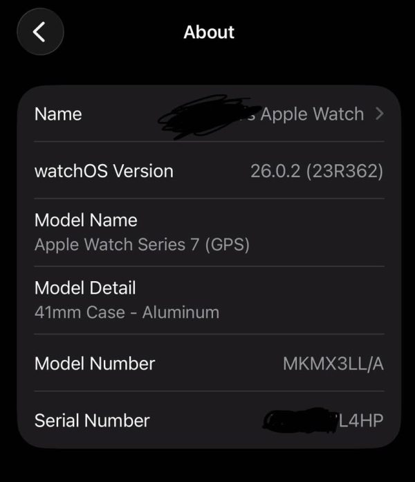 Apple Watch Series 7 (GPS) 41mm